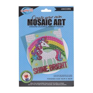 Create Your Own Mosaic Art Unicorn