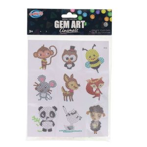Design Your Own Gem Art Animals