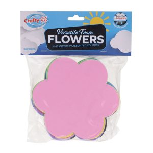 Foam Flowers 20 Pieces