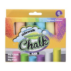 Sidewalk Chalk 6 pack