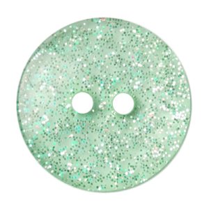Sparkly Green Buttons 18mm