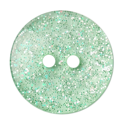 Sparkly Green Buttons 18mm