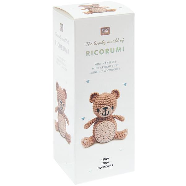 Rico Mini Crochet Kit Teddy
