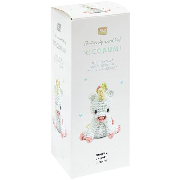 Rico Mini Crochet Kit Unicorn