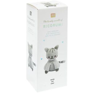 Rico Mini Crochet Kit Cat
