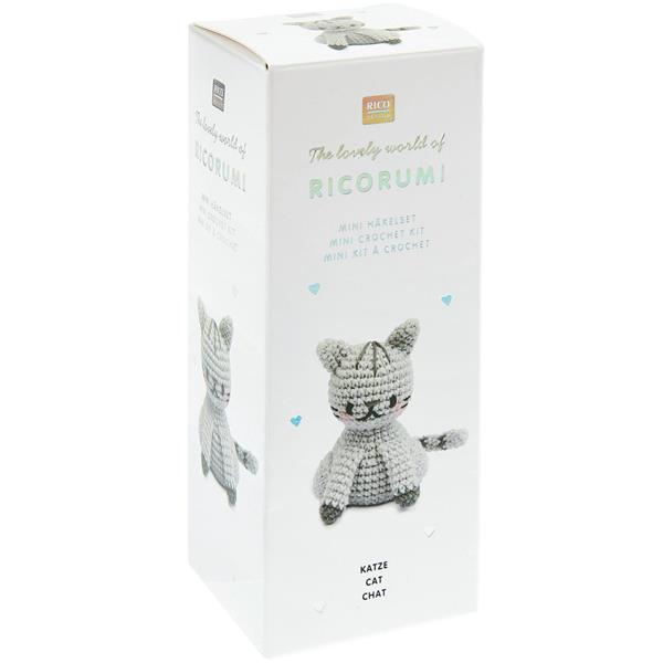 Rico Mini Crochet Kit Cat
