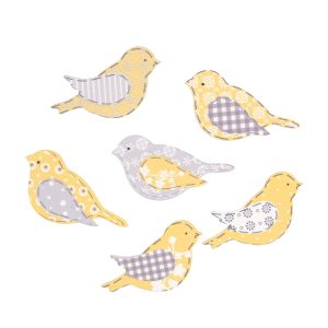Embellishments Assorted Birds Pack of 6