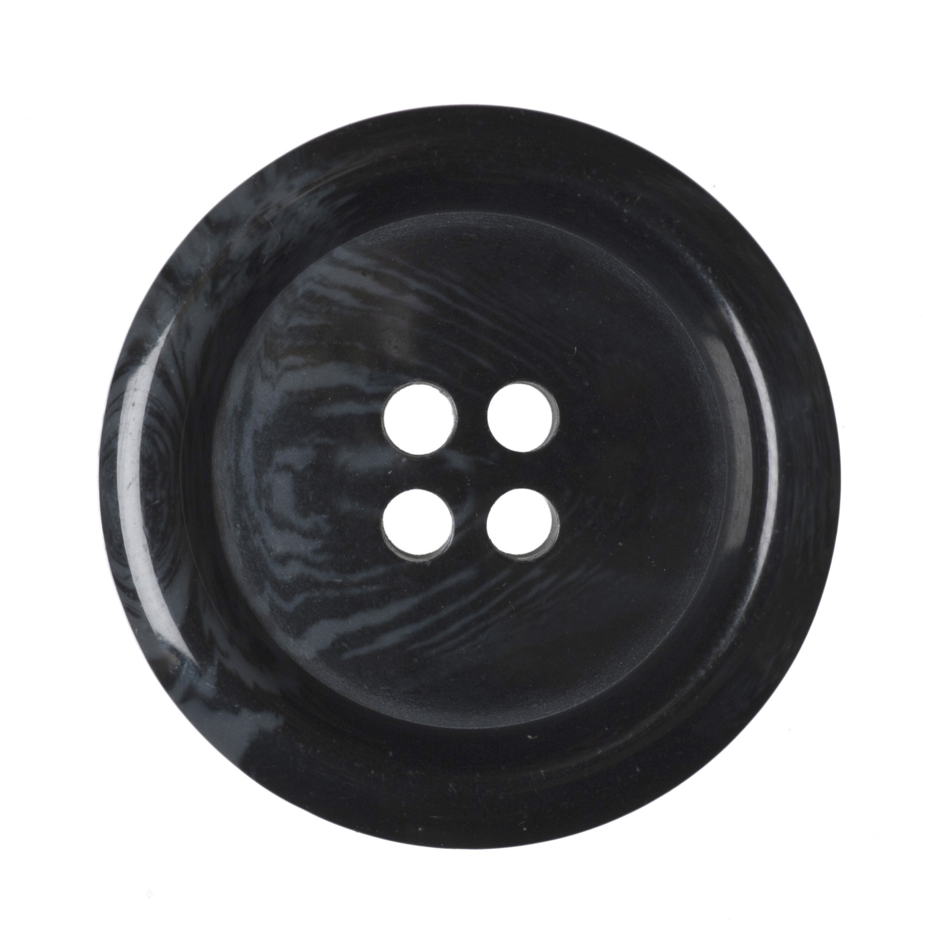 Black Variegated Buttons 28mm