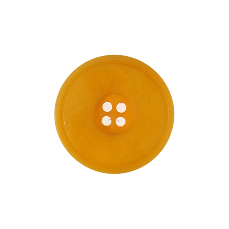Dark Yellow Corozo Rimmed Buttons 15mm