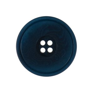 Navy Corozo Rimmed Buttons 20mm