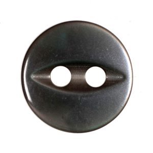 Grey Button 11.25mm 13pk