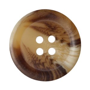 Brown Buttons 22.5mm Pk 4