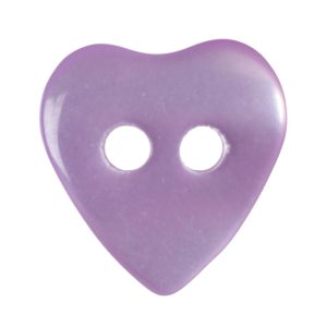 Purple Heart Buttons 11.25mm 17pk