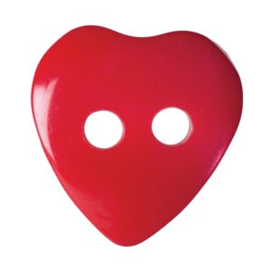 Red Heart Buttons 12.5mm 12pk
