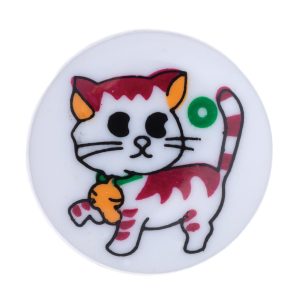 Cat Buttons 15mm 4pk
