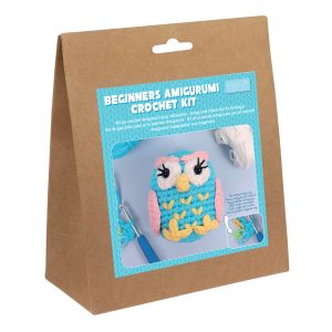 Beginners Amigurumi Crochet Kit Owl