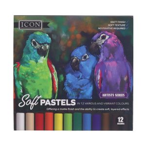 12 Soft Pastels Matt Finish