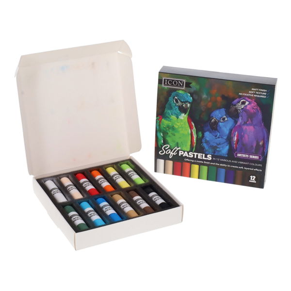 12 Soft Pastels Matt Finish - Image 3