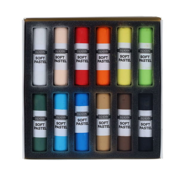 12 Soft Pastels Matt Finish