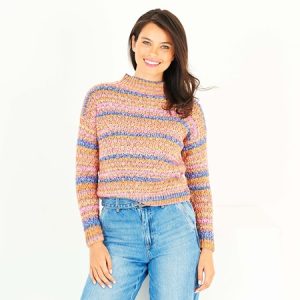 Stylecraft Colour Burst DK Knitting Pattern (10261)