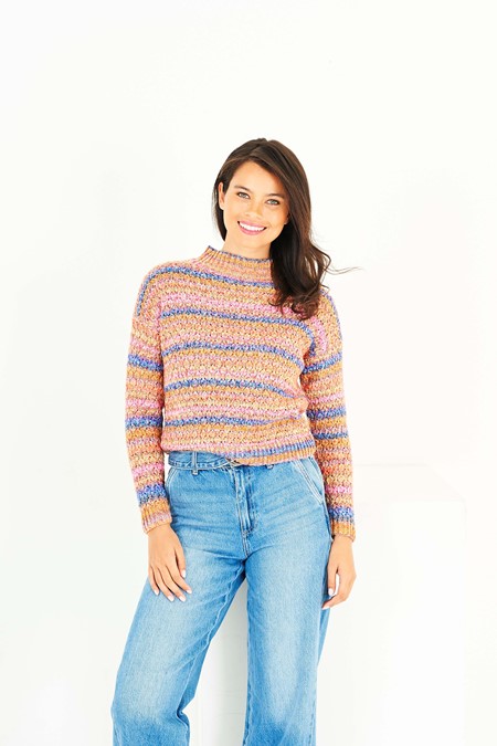 Stylecraft Colour Burst DK Knitting Pattern (10261)