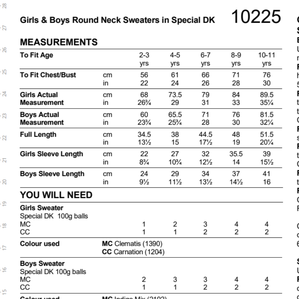 Stylecraft DK Kids Crochet Pattern (10225) - Image 2