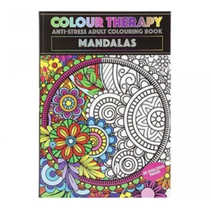 Adult Colouring Book Colour Therapy Mandalas
