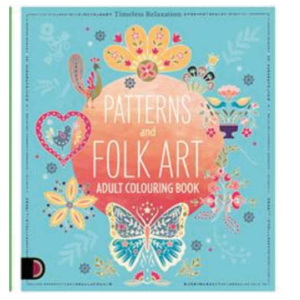 Adult Colouring Book Patterns And Folk Art