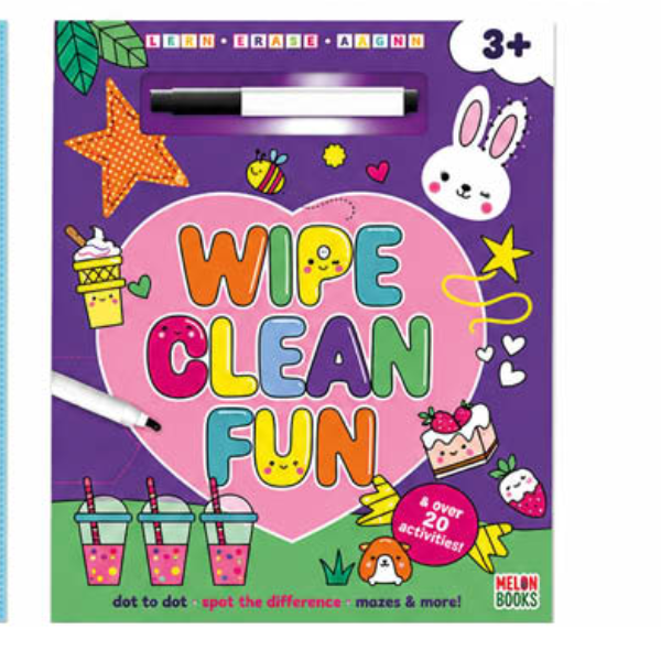 Wipe Clean Fun Activity Book