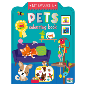 My Favourite Pets Colouring Book
