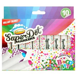 Wasable Super Dot Markers 10 pack