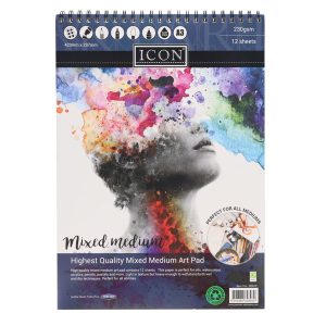 A3 230gsm Mixed Medium Art Pad 12 Sheets