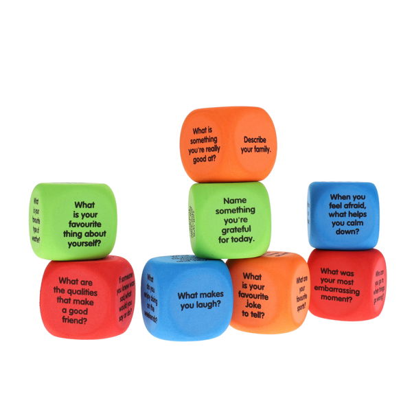 Play and Learn Chatty Dice 8pces